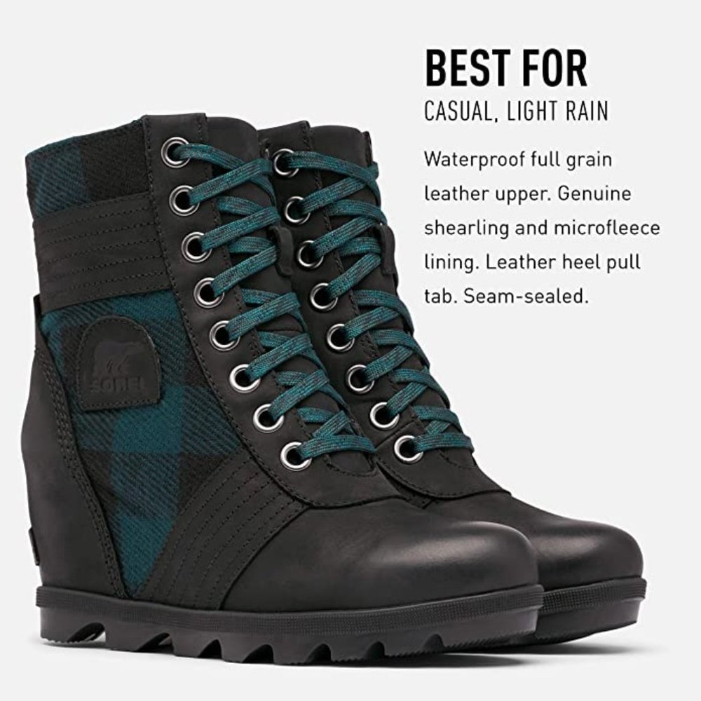 Sorel Lexie Wedge Boot Size 5 with hidden wedge